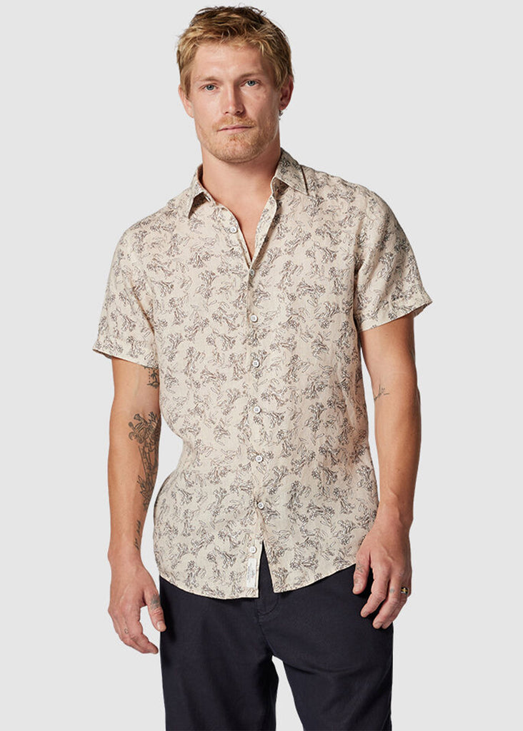 Rodd and Gunn Flax Island Shirt | Sand - Jordan Lash Charleston