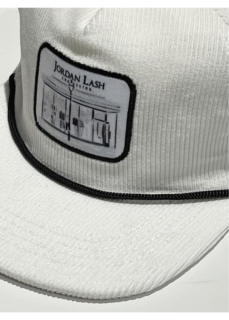 Jordan Lash Charleston x RI Corduroy Rope Hat | Cream w/ Black Rope - Jordan Lash Charleston