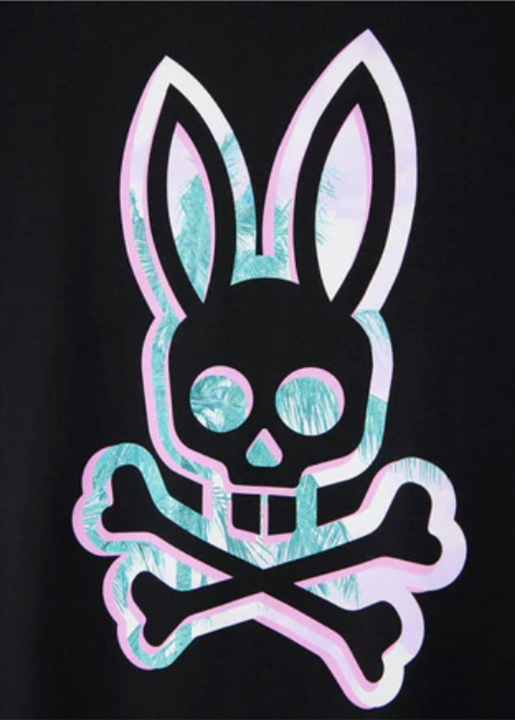 Psycho Bunny Leonard Graphic Tee | Black - Jordan Lash Charleston