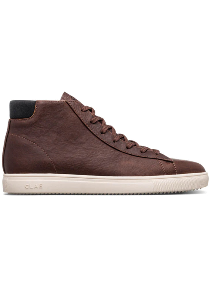 CLAE Bradley Mid Shoe | Cocoa Leather - Jordan Lash Charleston