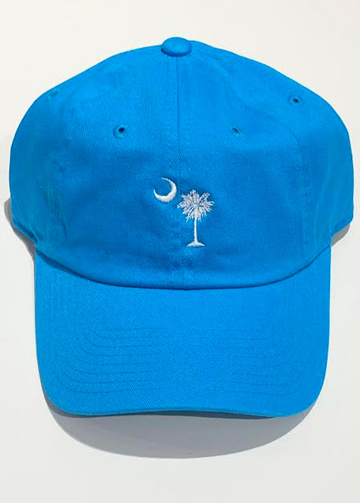 Jordan Lash Charleston Washed Slouch Embroidered Palmetto Hat | Chlorine - Jordan Lash Charleston