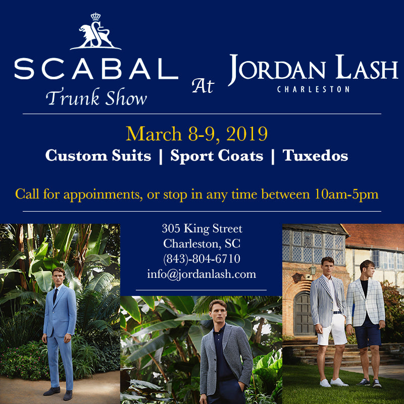 Scabal In-Store Trunk Show March 8-9, 2019