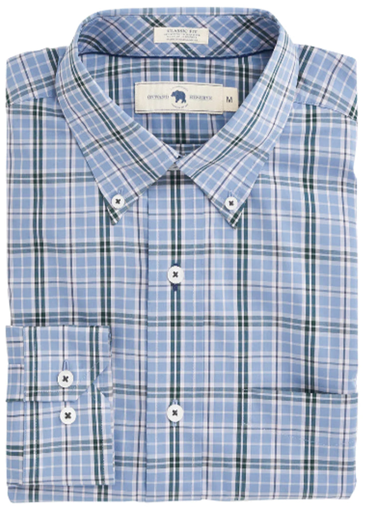 Onward Reserve Targhee Classic Fit Quad Shirt | Country Blue - Jordan Lash Charleston