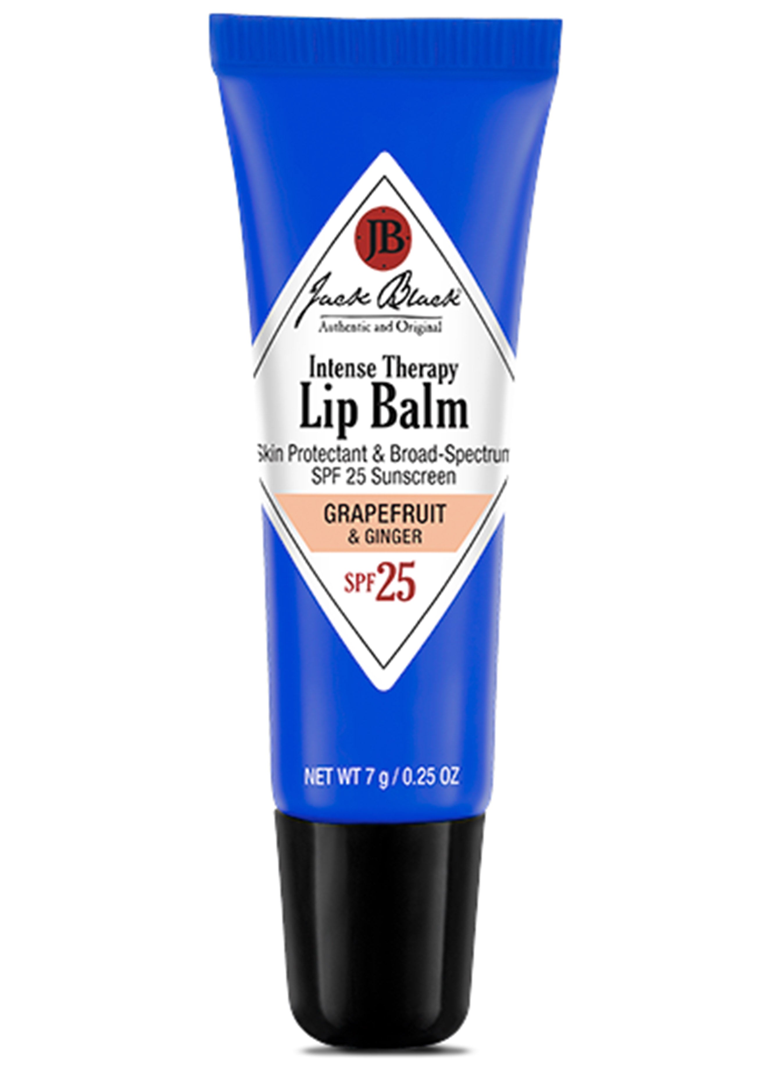 Jack Black Intense Therapy Lip Balm | Grapefruit and Ginger .25oz