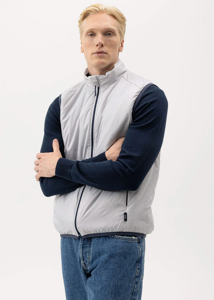 Holebrook Emanuel Vest Windproof | Marble Grey - Jordan Lash Charleston