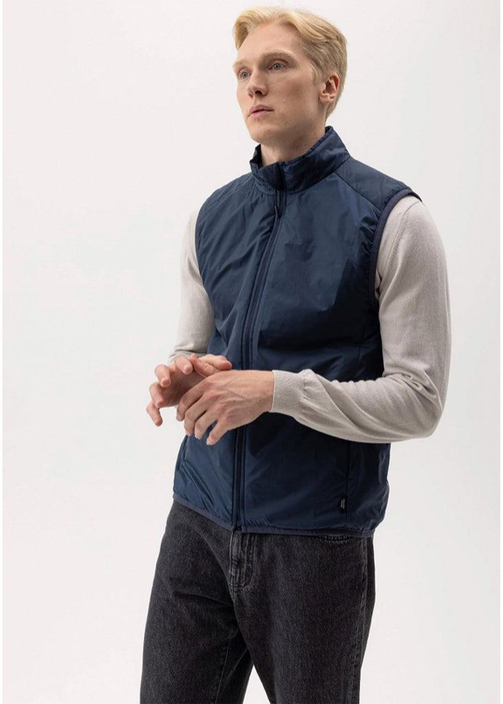 Holebrook Emanuel Vest Windproof | Navy - Jordan Lash Charleston