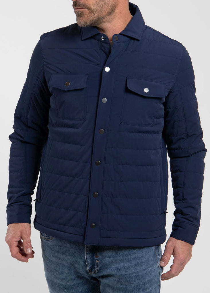 KJUS Sierra Shirt Jacket | KJUS Navy - Jordan Lash Charleston