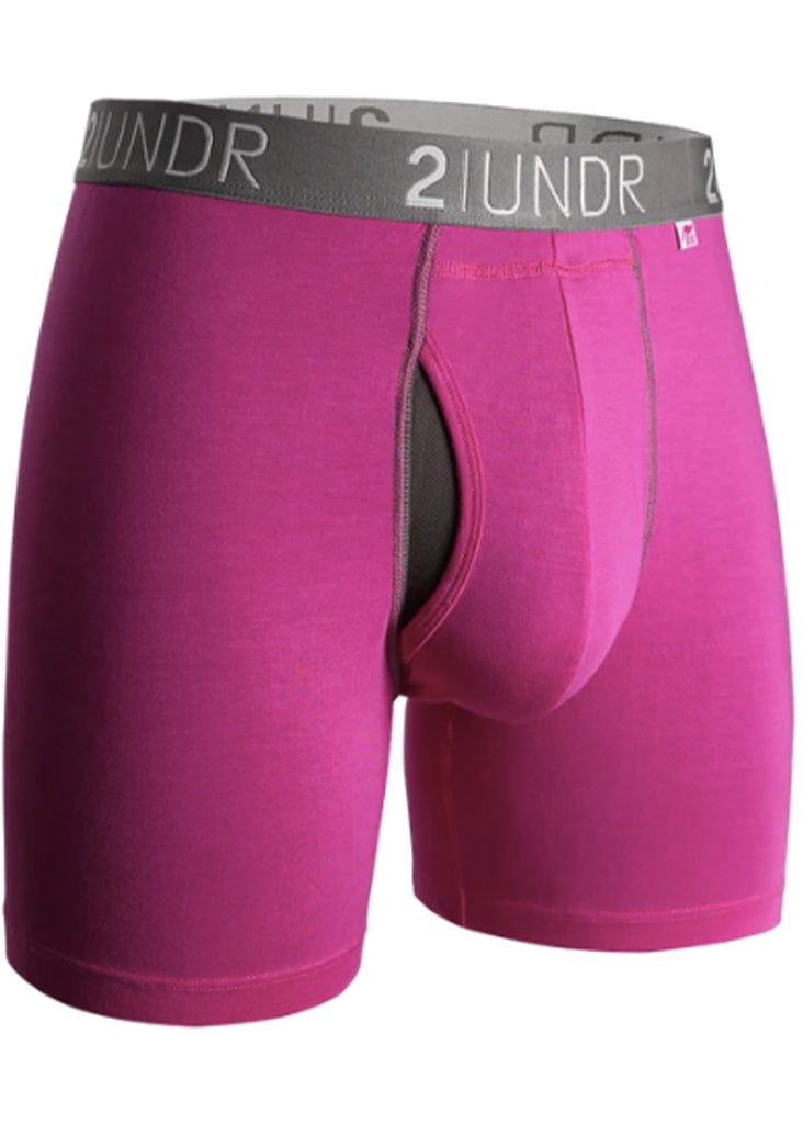 2 UNDR Swing Shift 6 Inch Boxer Brief | Pink - Jordan Lash Charleston