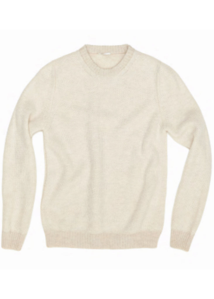 Fradi Two Tone Crew Sweater | Onix Milk - Jordan Lash Charleston
