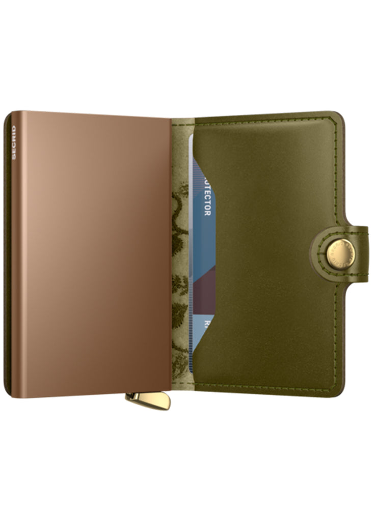 Secrid Premium Miniwallet | Stitch Floral Olive+ - Jordan Lash Charleston