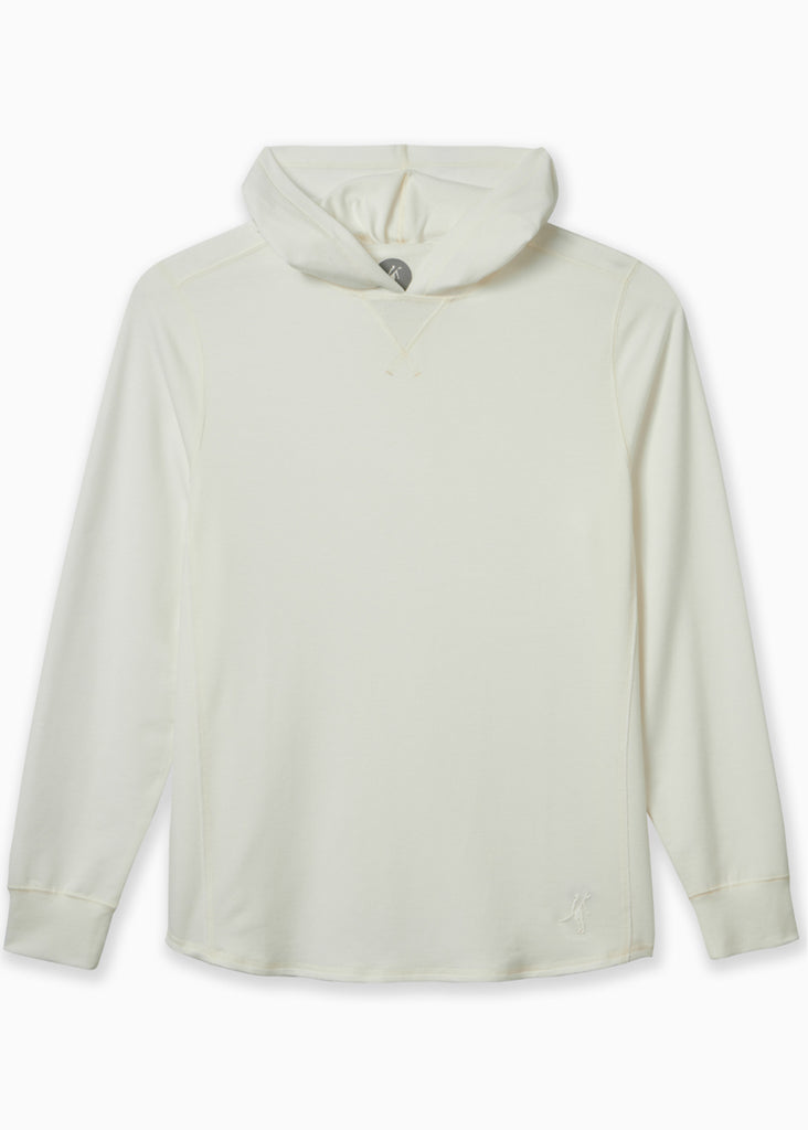Toes On The Nose Sea Silk Schooner Long Sleeve Hoodie | Washed White - Jordan Lash Charleston