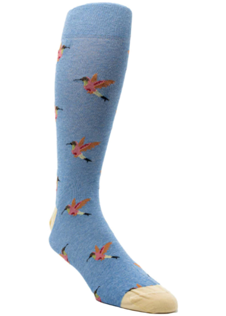 Ell & Atty Hummingbird Sock | Light Blue Heather - Jordan Lash Charleston
