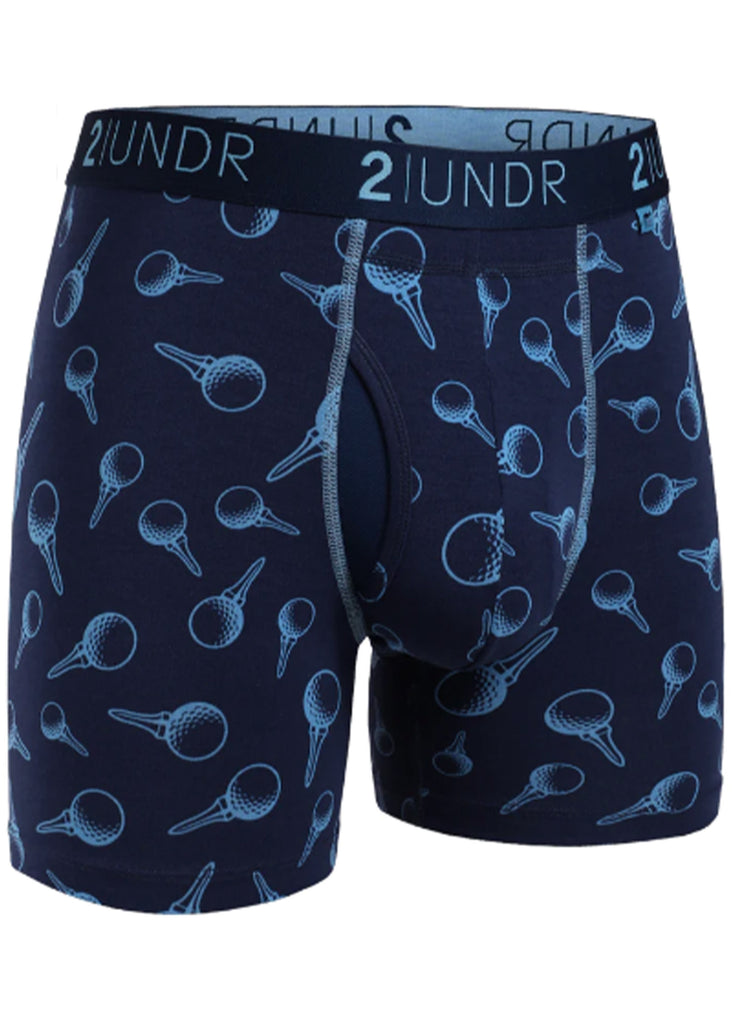 2UNDR - Printed Swing Shift Boxers Parrot