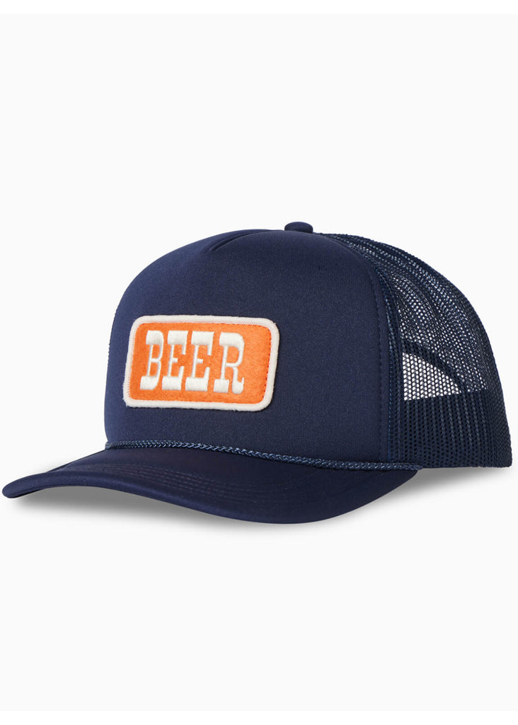 Toes on the Nose Beer Foam Hat | Navy - Jordan Lash Charleston