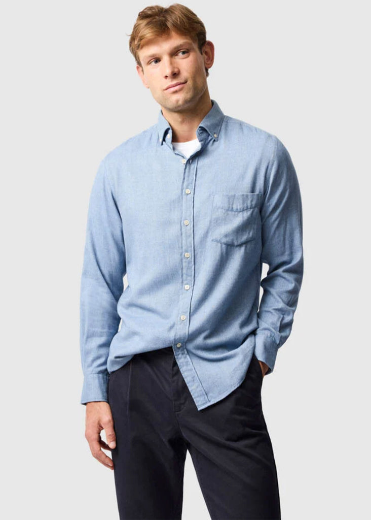 Rodd and Gunn Barrhill Shirt | Chambray - Jordan Lash Charleston