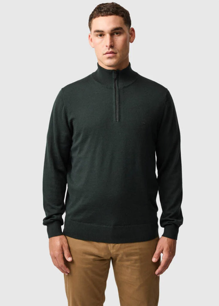 Rodd and Gunn Nobles Knit Sweater | Forest - Jordan Lash Charleston
