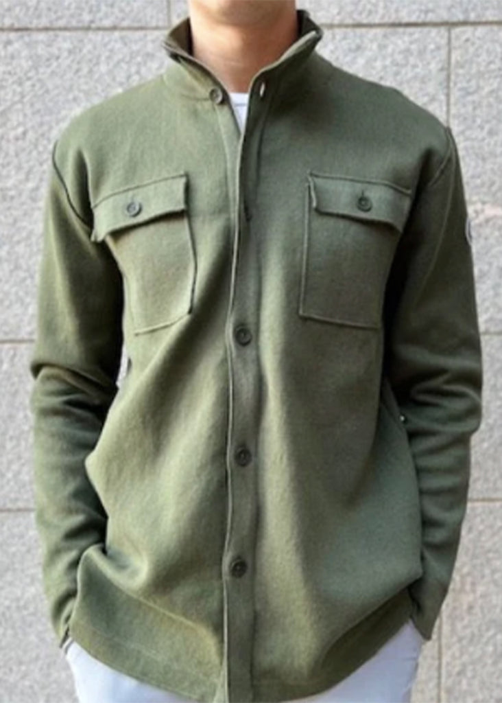 Holebrook Edwin Windproof Shirt Jacket | Bottle Green - Jordan Lash Charleston
