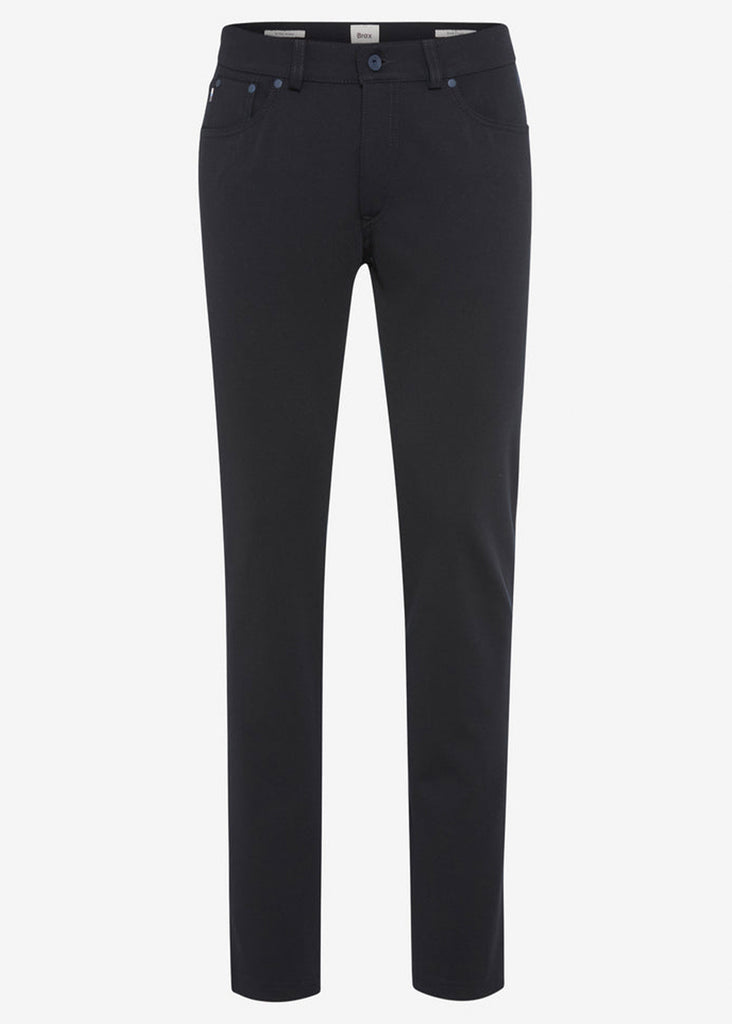 Brax Hi-Flex Jersey Chuck J 5-Pocket Pant | Dark Navy - Jordan Lash Charleston