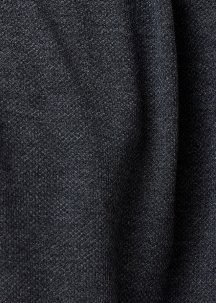 Stone Rose Long Sleeve Solid 3 Button Henley | Charcoal - Jordan Lash Charleston