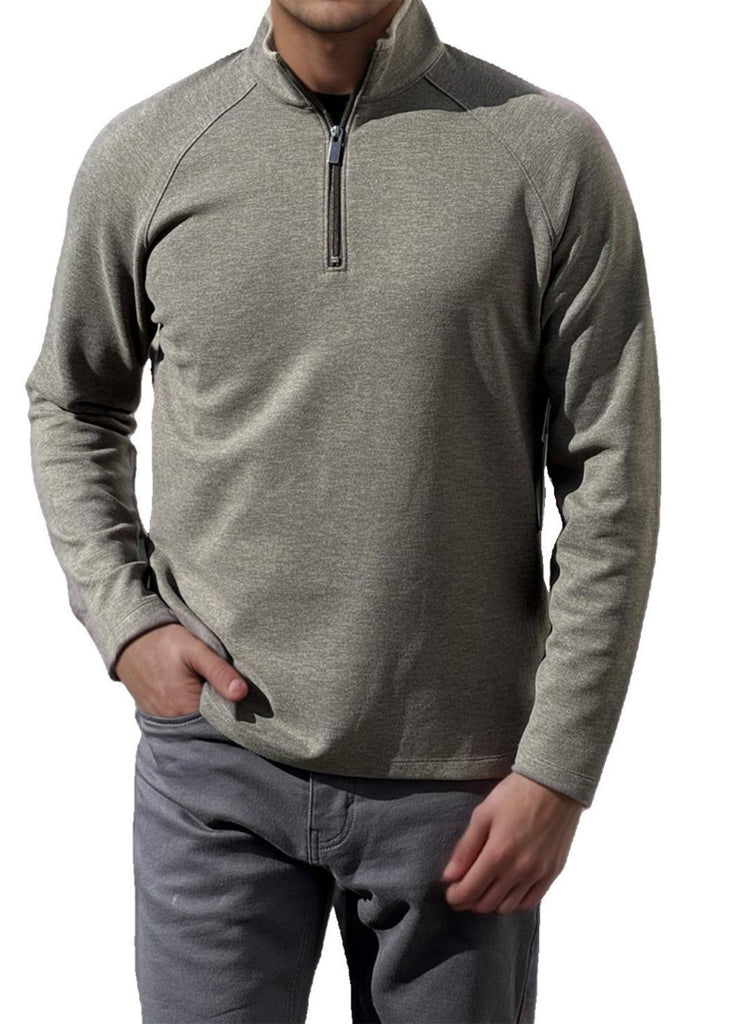 Mason Cruz Asher Quarter Zip | Gunmetal - Jordan Lash Charleston
