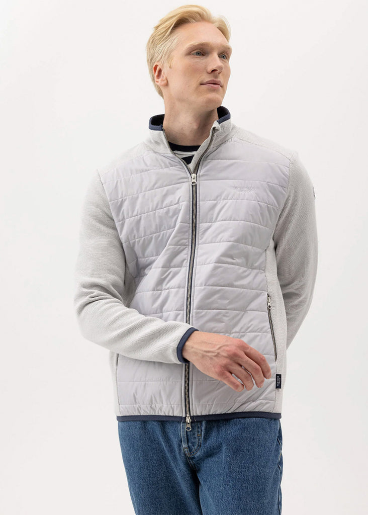 Holebrook Peder Full Zip Windproof | Marble Grey - Jordan Lash Charleston