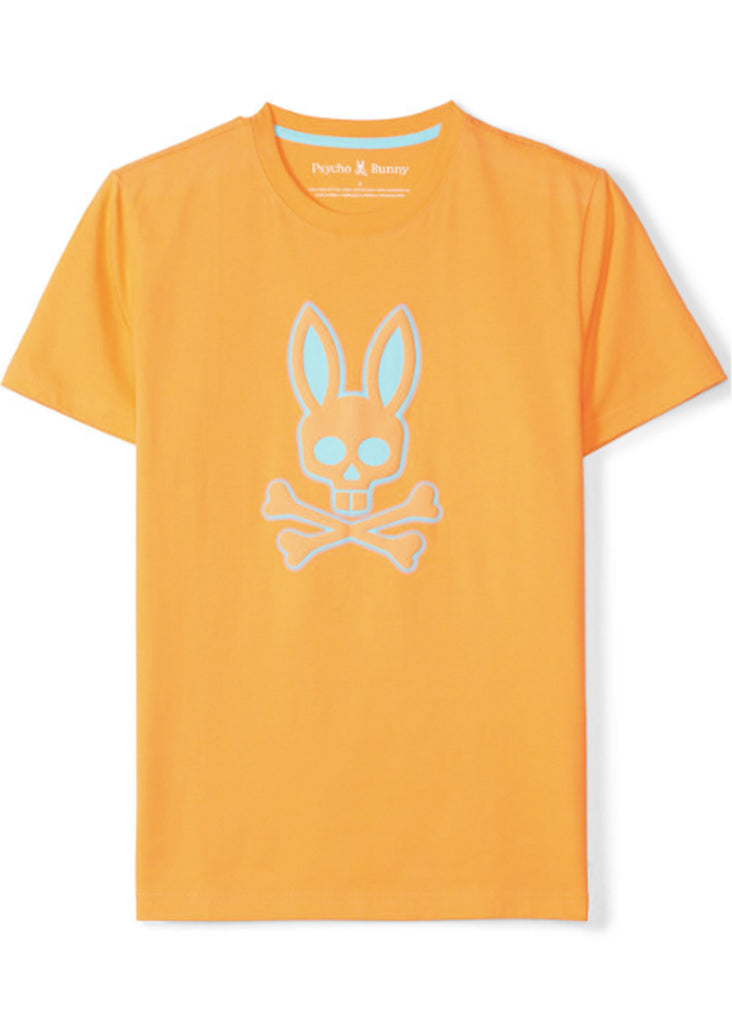 Psycho Bunny Wellington Graphic Tee | Nectarine - Jordan Lash Charleston