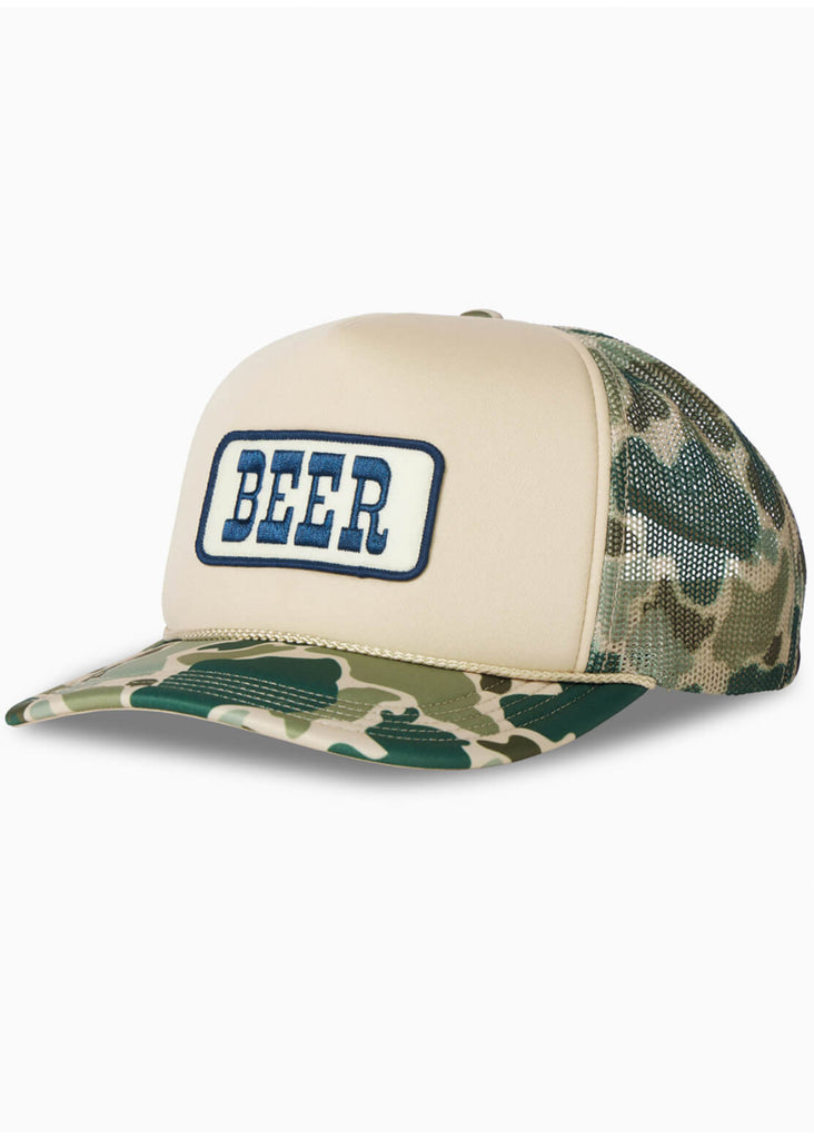 Toes on the Nose Beer Foam Hat | Camo - Jordan Lash Charleston