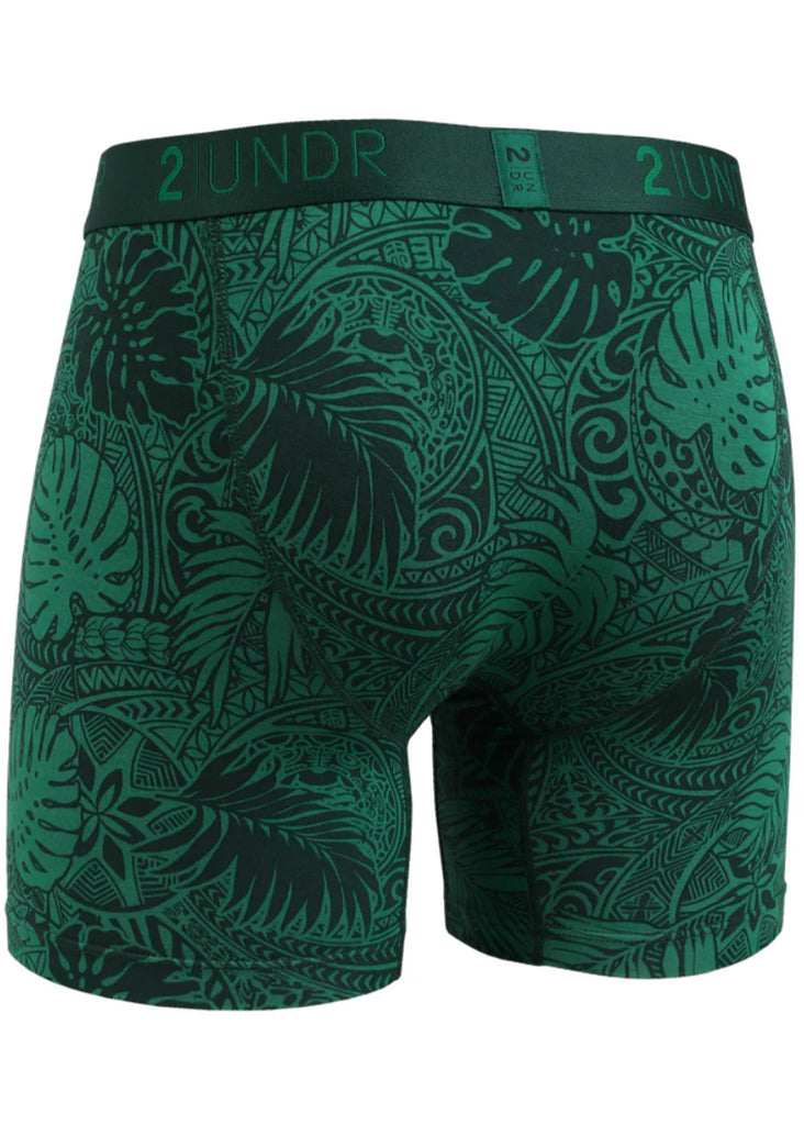 2 UNDR Swing Shift 6 Inch Boxer Brief | Coastal Green - Jordan Lash Charleston