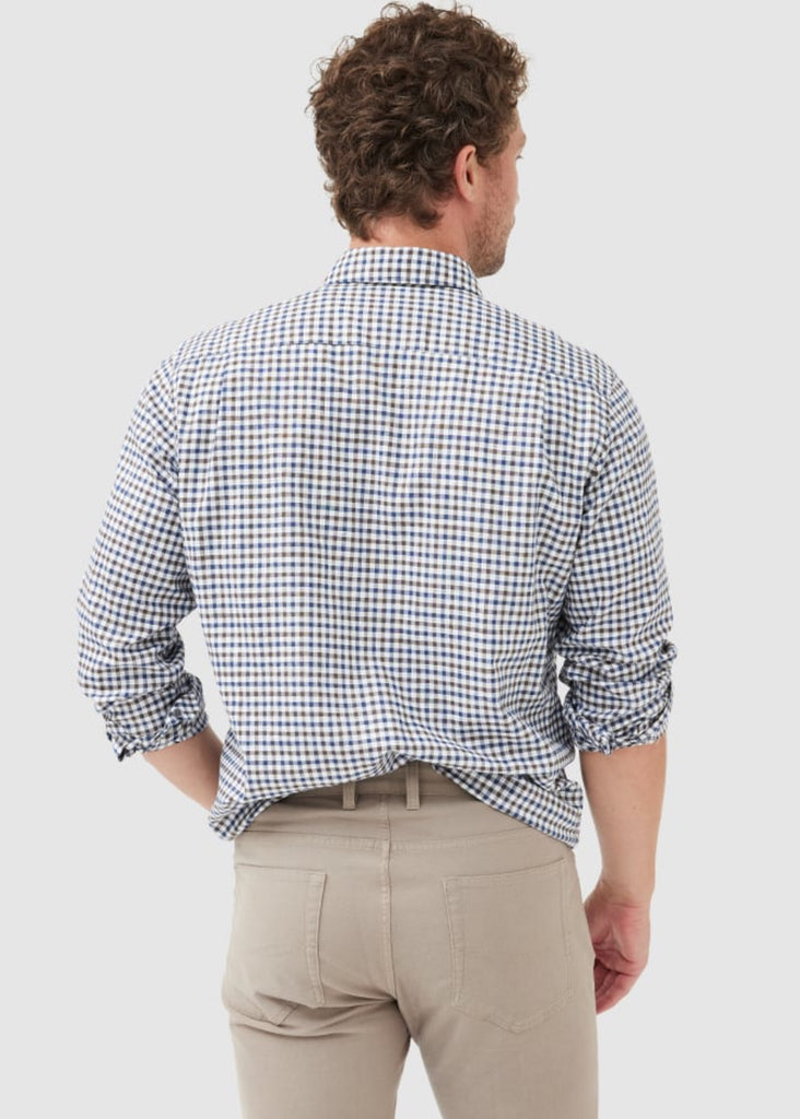 Rodd and Gunn Gebbies Valley Shirt | Walnut - Jordan Lash Charleston