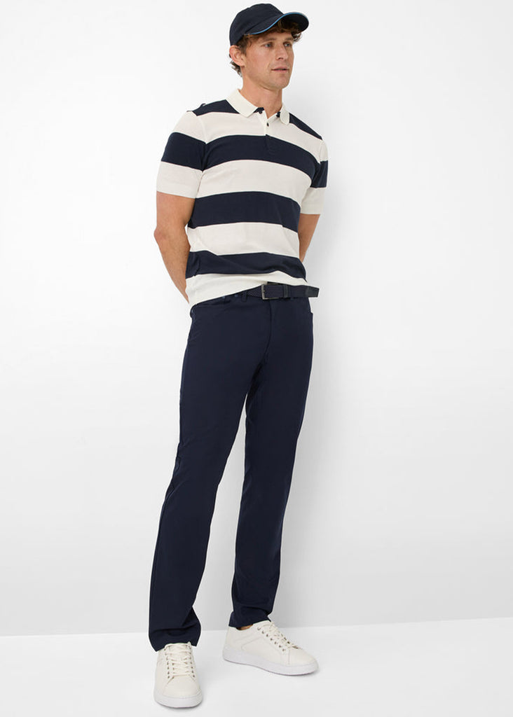 Brax Ceramica Chuck 5-Pocket Pant | Navy - Jordan Lash Charleston