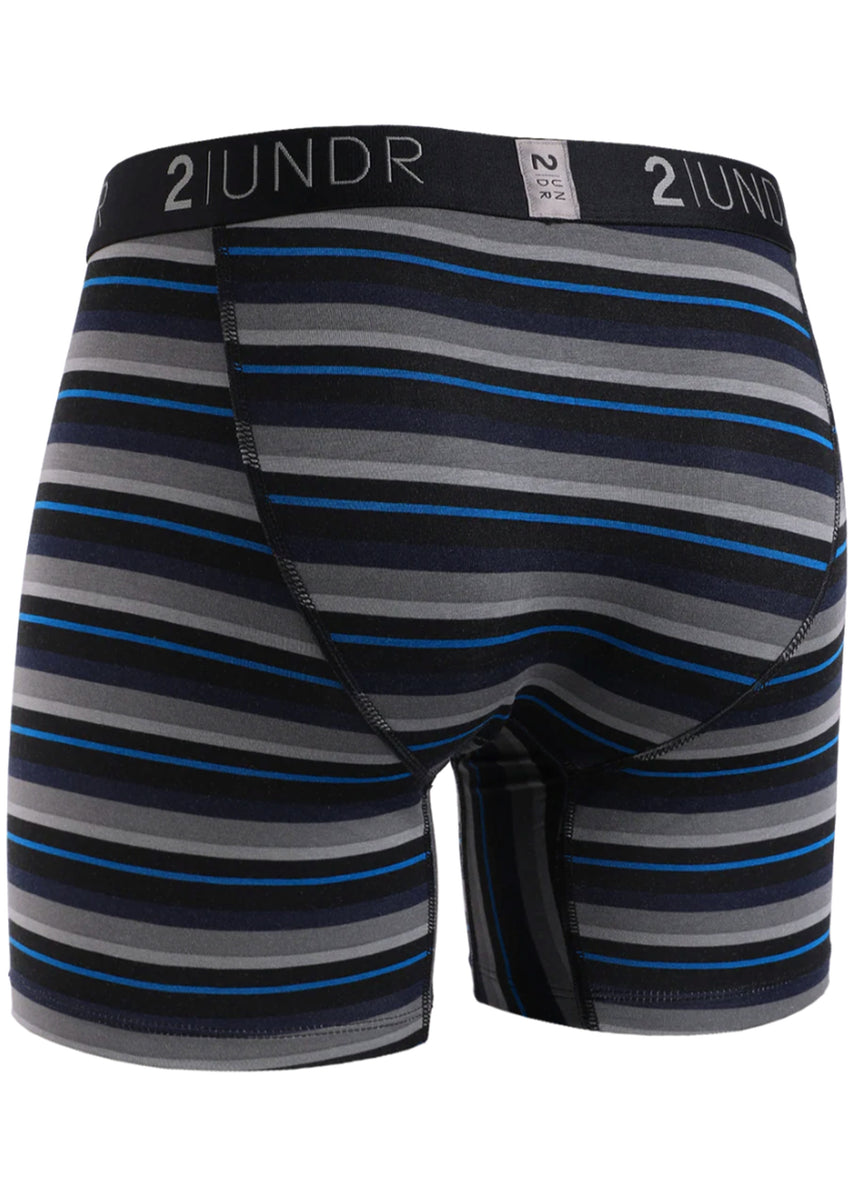 2 UNDR Swing Shift 6 Inch Boxer Brief | Blue Stripe – Jordan Lash ...