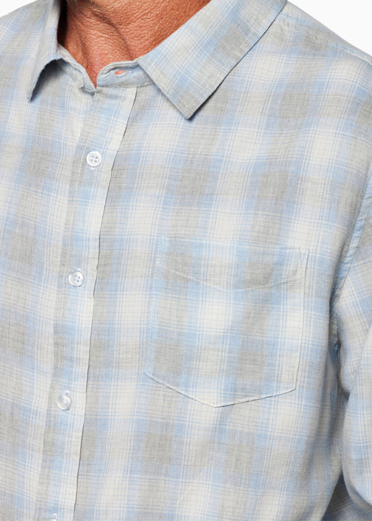 Toes on the Nose Bayshore L/S Shirt | Heather Grey - Jordan Lash Charleston