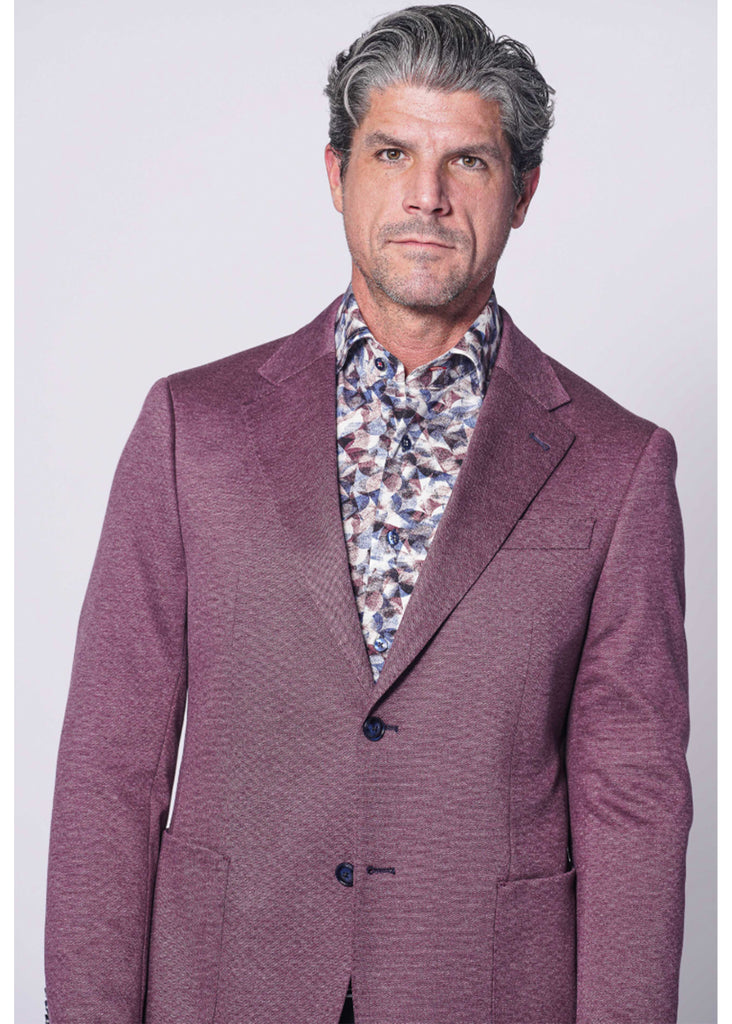 Jordan Lash Charleston Liverpool Sport Coat | Burgundy - Jordan Lash Charleston