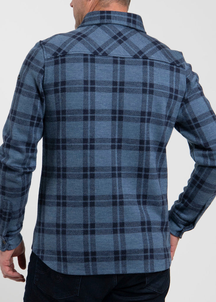 KJUS Yellowstone Shirt | Admiral Blue and KJUS Navy - Jordan Lash Charleston