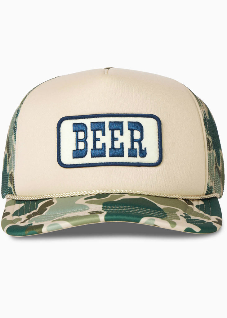 Toes on the Nose Beer Foam Hat | Camo - Jordan Lash Charleston