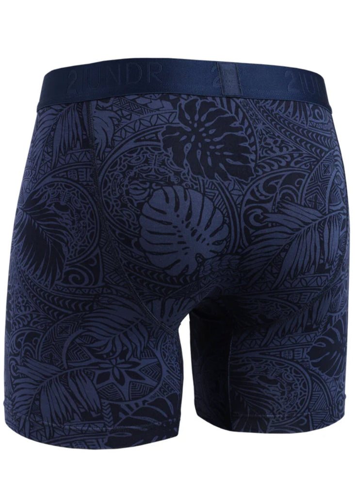 2 UNDR Swing Shift 6 Inch Boxer Brief | Coastal Blue - Jordan Lash Charleston