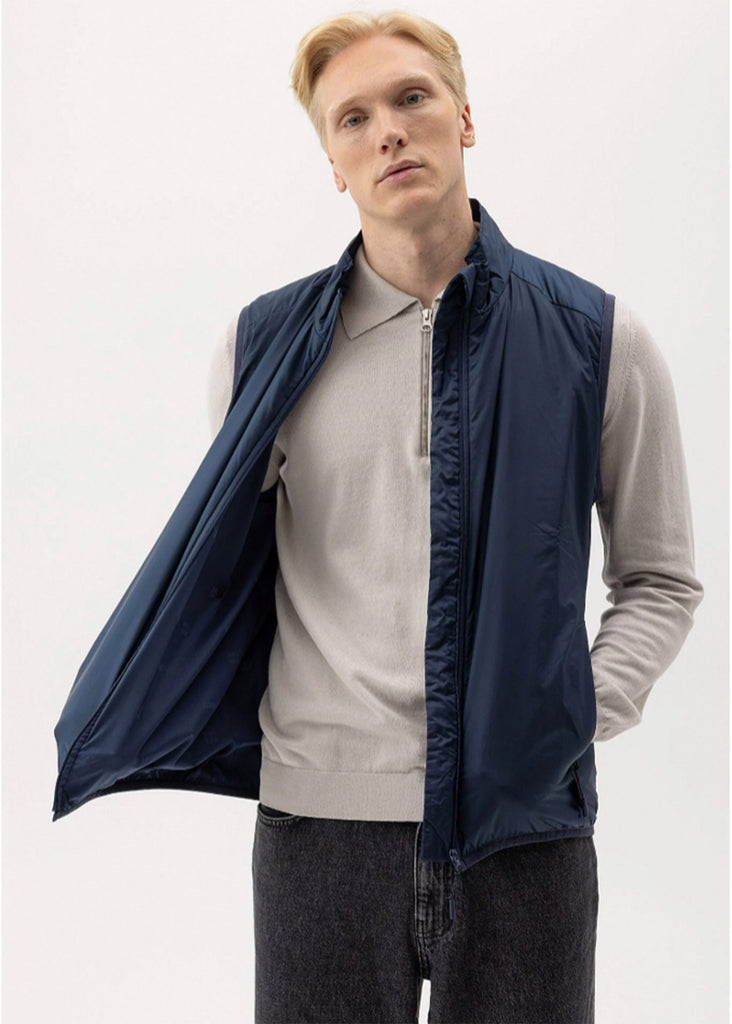 Holebrook Emanuel Vest Windproof | Navy - Jordan Lash Charleston
