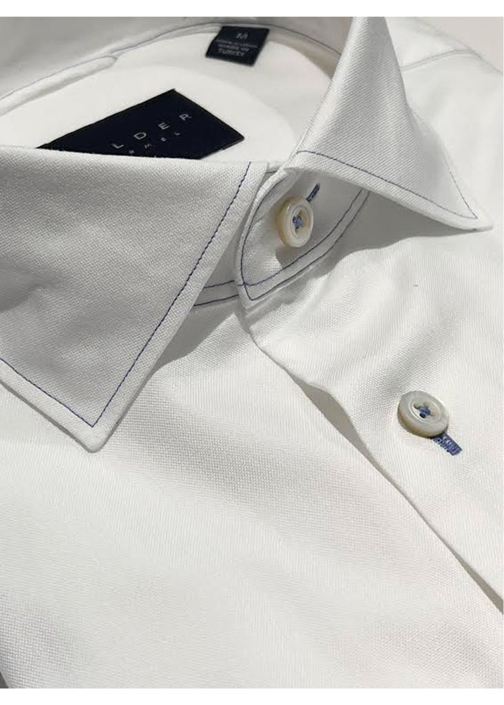 Calder Newport Shirt | White - Jordan Lash Charleston