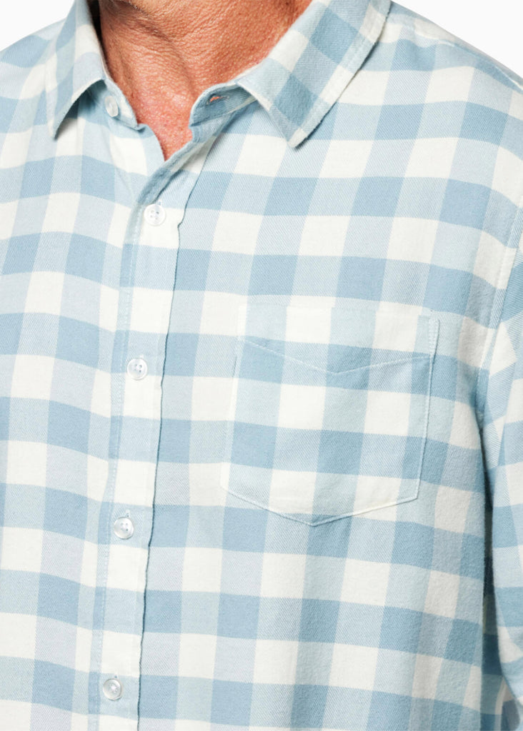Toes On The Nose Monarch L/S Flannel Shirt | Sea Check - Jordan Lash Charleston