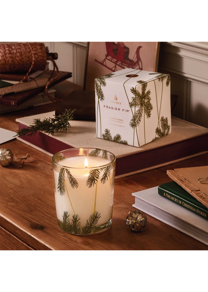 Thymes Frasier Fir Heritage Home Collection | Poured Candle, Pine Needle 13 oz - Jordan Lash Charleston