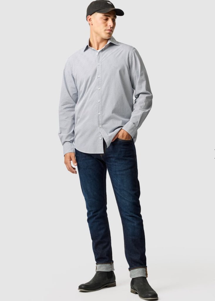 Rodd and Gunn Wiltshire Shirt | Porcelain - Jordan Lash Charleston