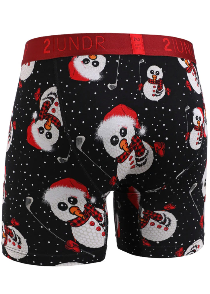 2 UNDR Swing Shift 6 Inch Boxer Brief | Black Frost - Jordan Lash Charleston