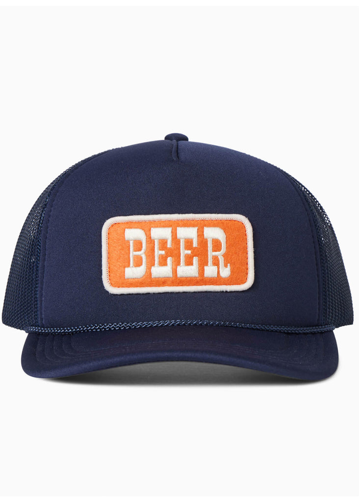 Toes on the Nose Beer Foam Hat | Navy - Jordan Lash Charleston