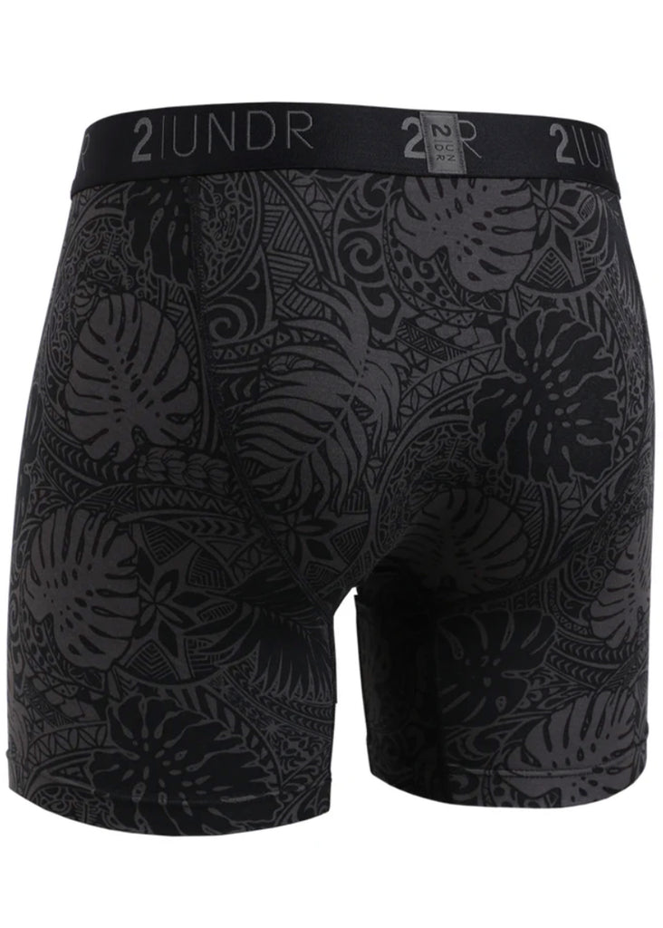 2 UNDR Swing Shift 6 Inch Boxer Brief | Coastal Black - Jordan Lash Charleston