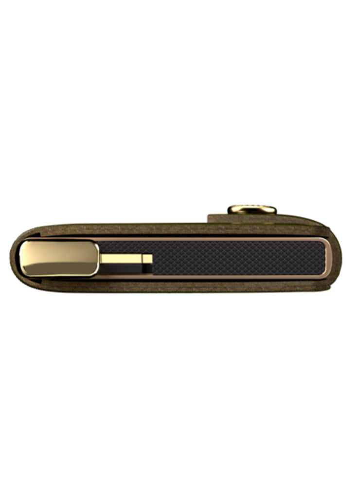 Secrid Premium Miniwallet | Stitch Floral Olive+ - Jordan Lash Charleston