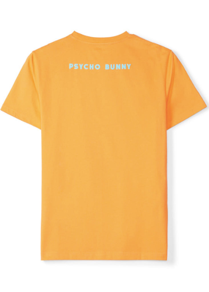 Psycho Bunny Wellington Graphic Tee | Nectarine - Jordan Lash Charleston