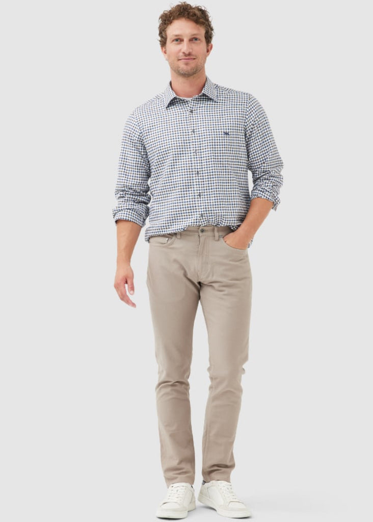 Rodd and Gunn Gebbies Valley Shirt | Walnut - Jordan Lash Charleston