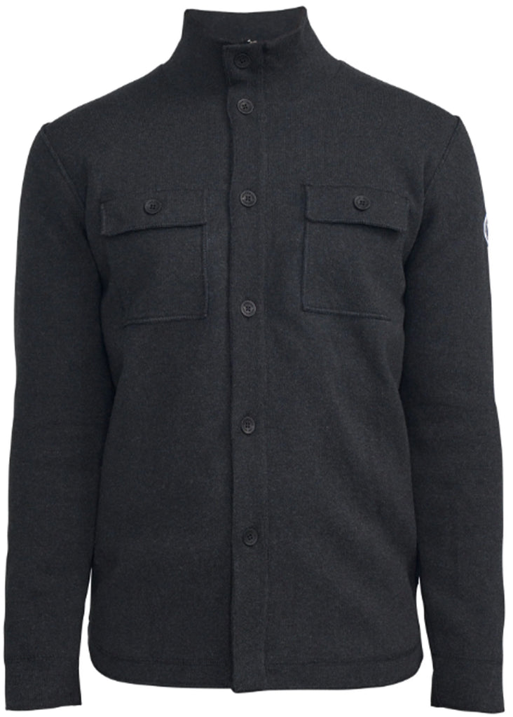 Holebrook Edwin Windproof Shirt Jacket | Black Mel - Jordan Lash Charleston