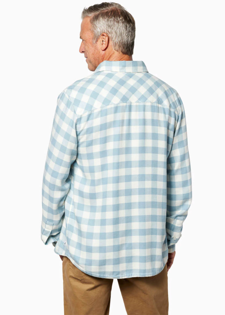 Toes On The Nose Monarch L/S Flannel Shirt | Sea Check - Jordan Lash Charleston