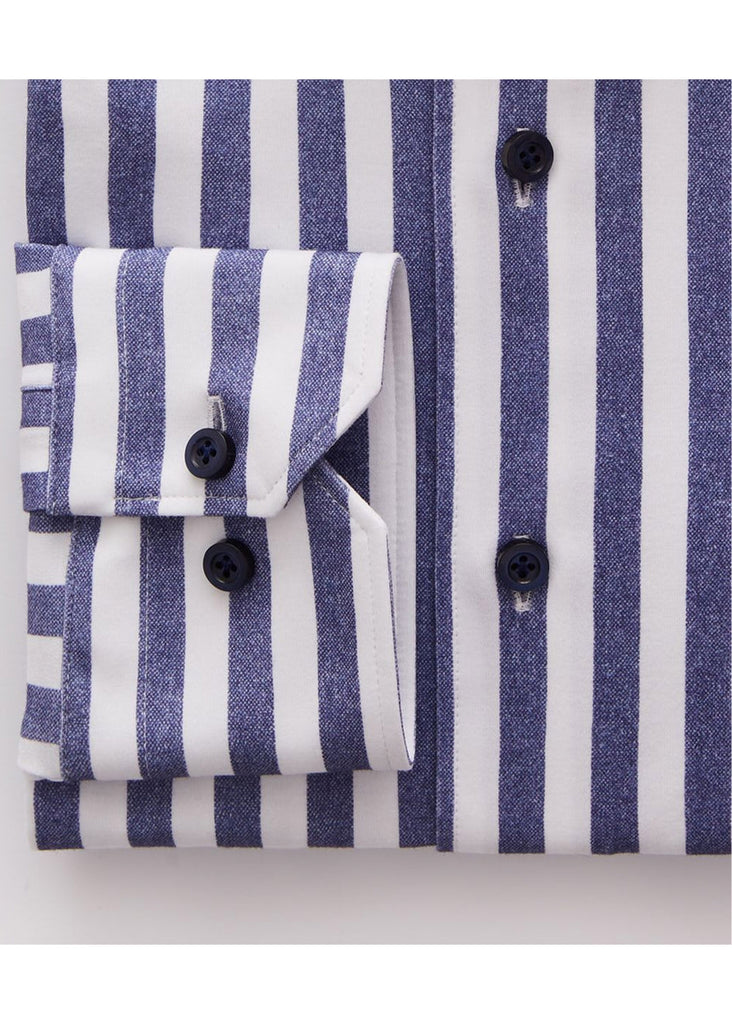 Emanuel Berg Modern 4 Flex Stretch Knit Shirt | Navy - Jordan Lash Charleston